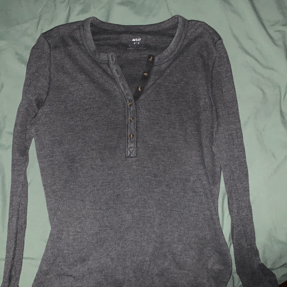 Aerie waffle long sleeve